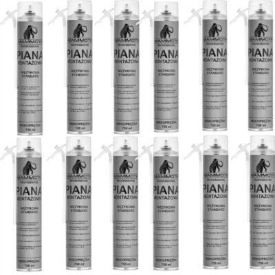 PIANA MONTAŻOWA WĘŻYKOWA STANDARD 750 ML